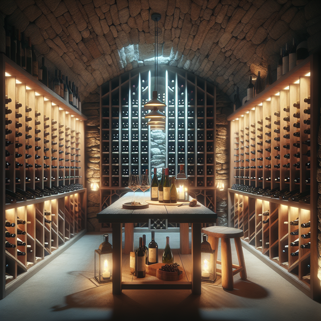 Comment choisir l'éclairage parfait pour une cave à vin - Image